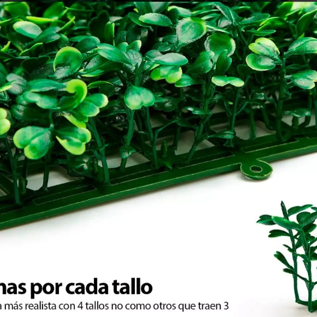 GENERICO - Malla Palmeta Trebol Valla Cerca Pasto Planta Enredadera Murallas 60x40cm 1 und