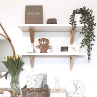 Par De Repisas Flotantes Nordicas 80cm