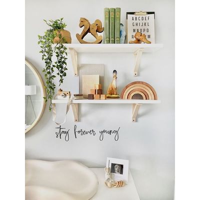 Imagen 2 del producto Par De Repisas Flotantes Nordicas 80cm