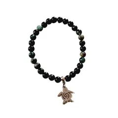 GENERICO - Pulsera de piedra Esmeralda