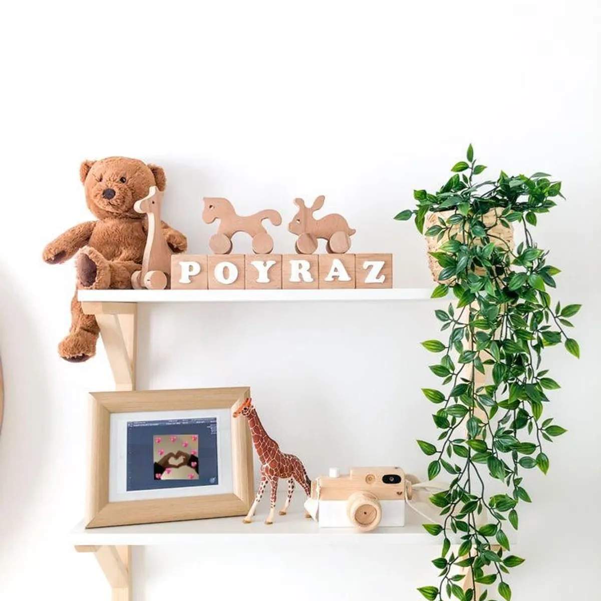 GENERICO - Par De Repisas Flotantes Nordicas 90cm