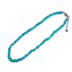 GENERICO - Collar de piedra pulida Amazonita
