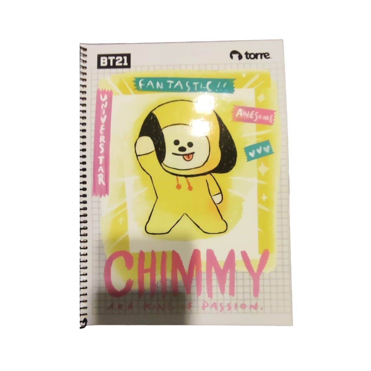 TORRE - Cuaderno Triple Tapa Dura 150 Hjs. Chimmy Torre