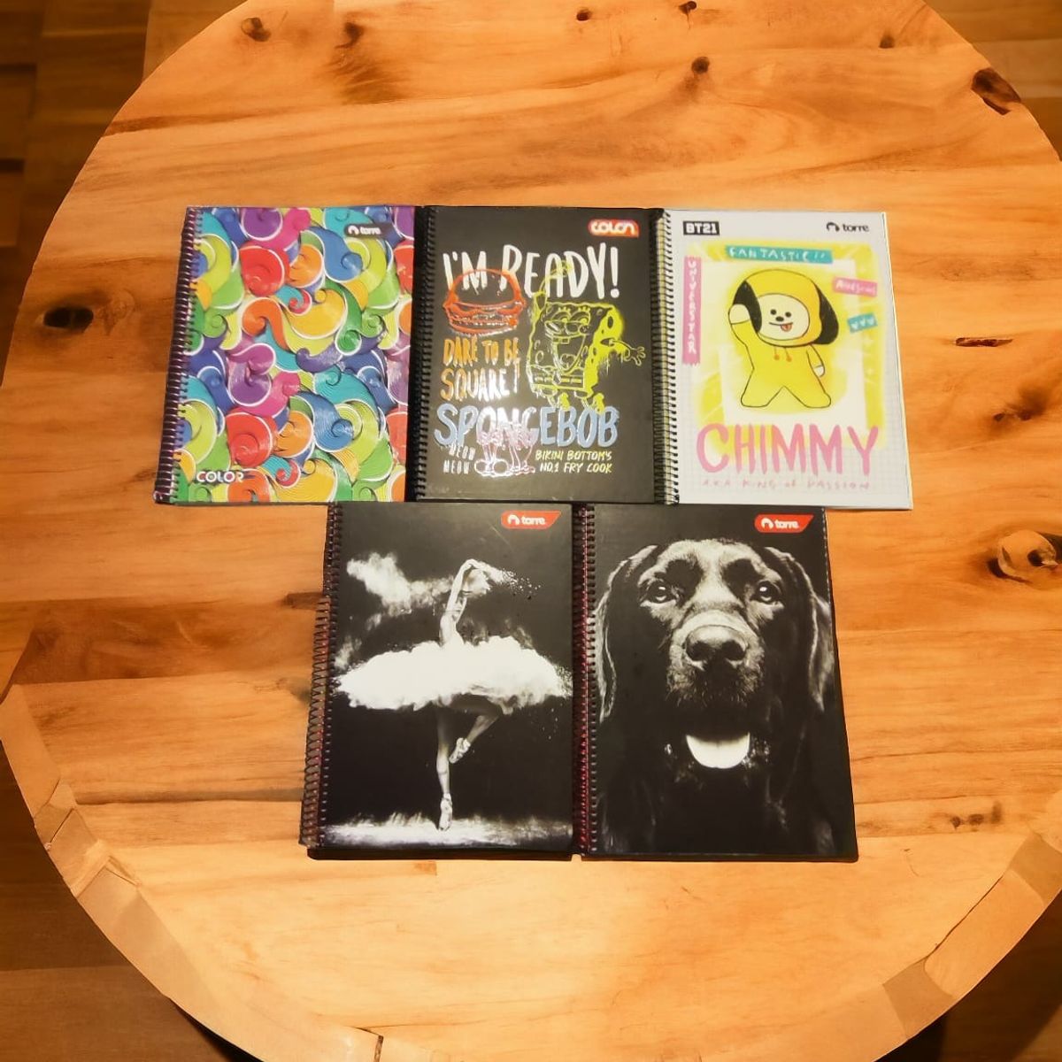 TORRE - Cuaderno Triple Tapa Dura 150 Hjs. Chimmy Torre