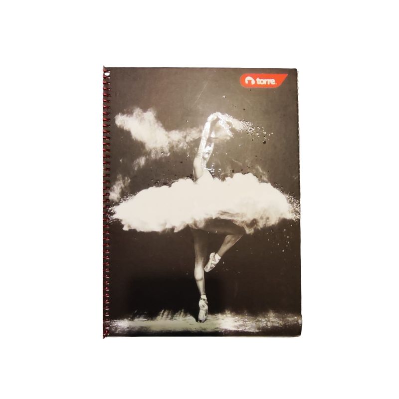 TORRE - Cuaderno Triple Tapa Dura 150 Hjs. Bailarina Torre