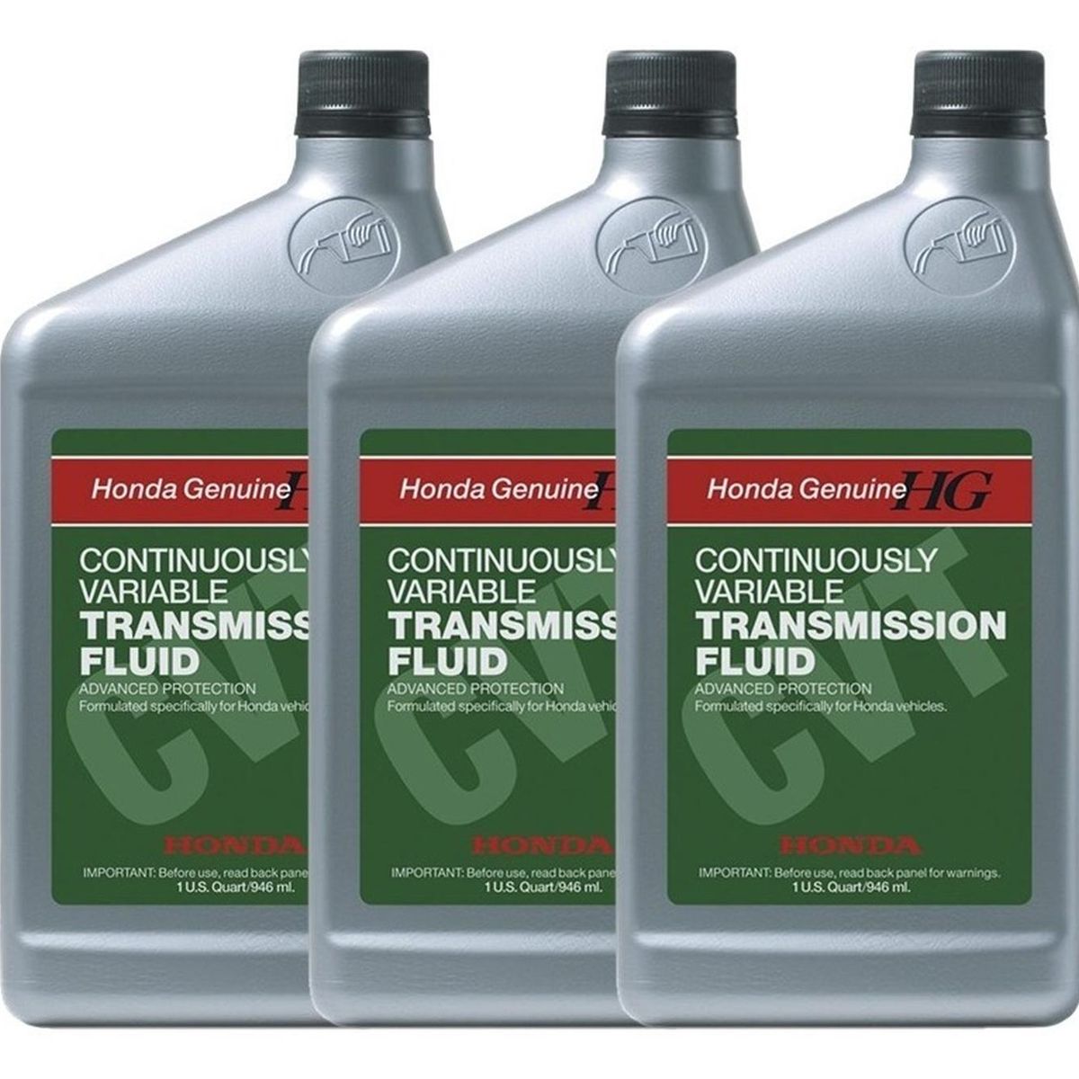 HONDA - Pack X3 Aceite Transmisión Cvt Honda 946ml 1era Generación