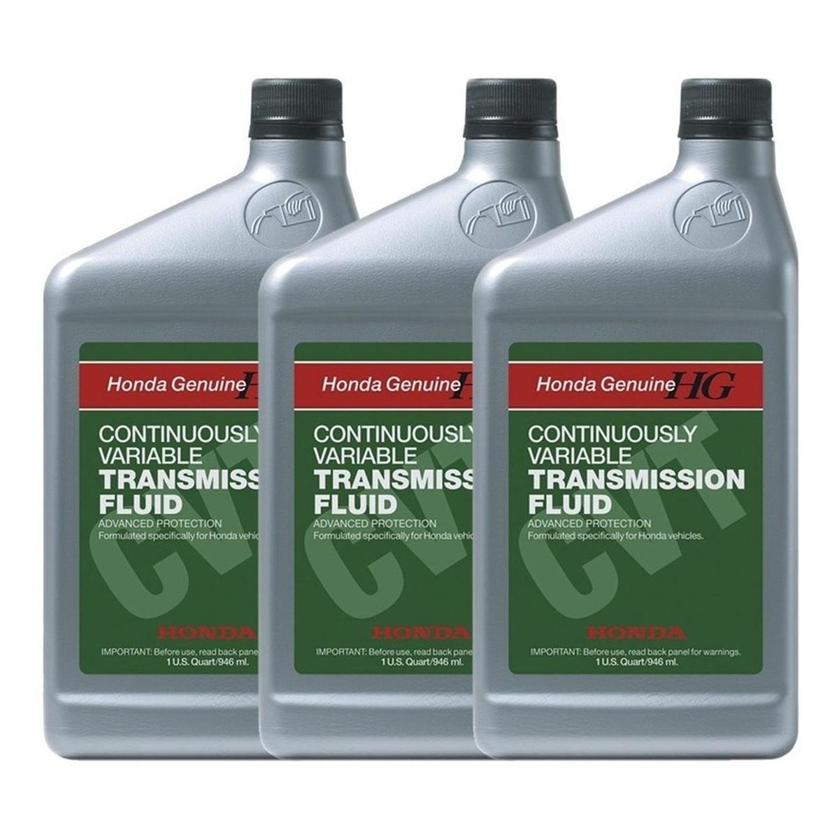 HONDA - Pack X3 Aceite Transmisión Cvt Honda 946ml 1era Generación