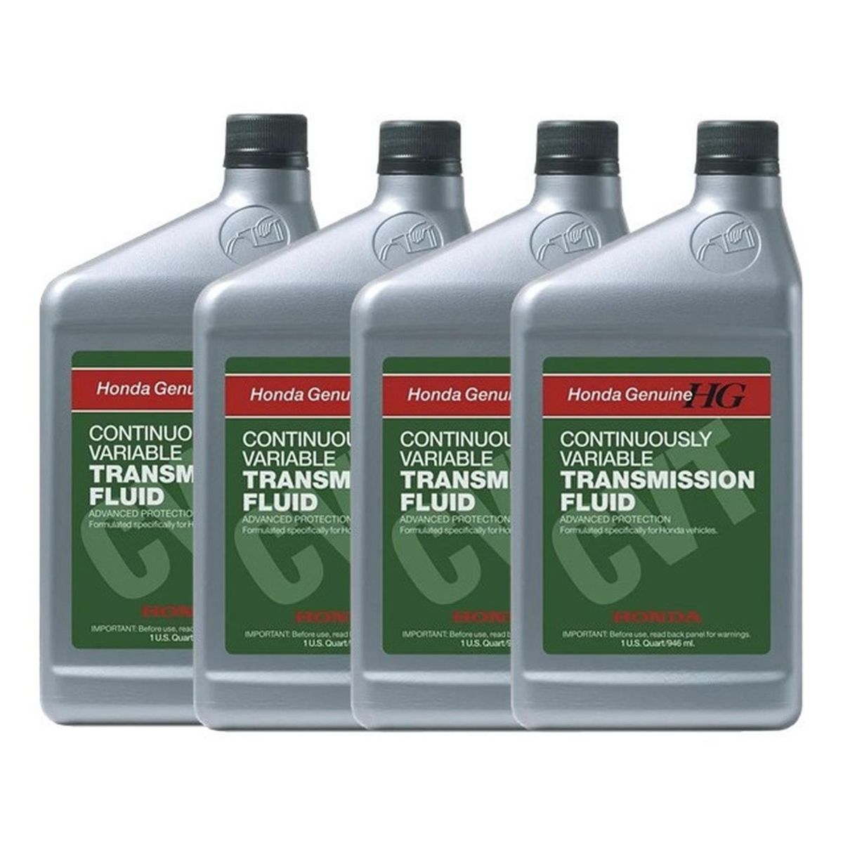 HONDA - Pack X4 Aceite Transmisión Cvt Honda 946ml 1era Generación