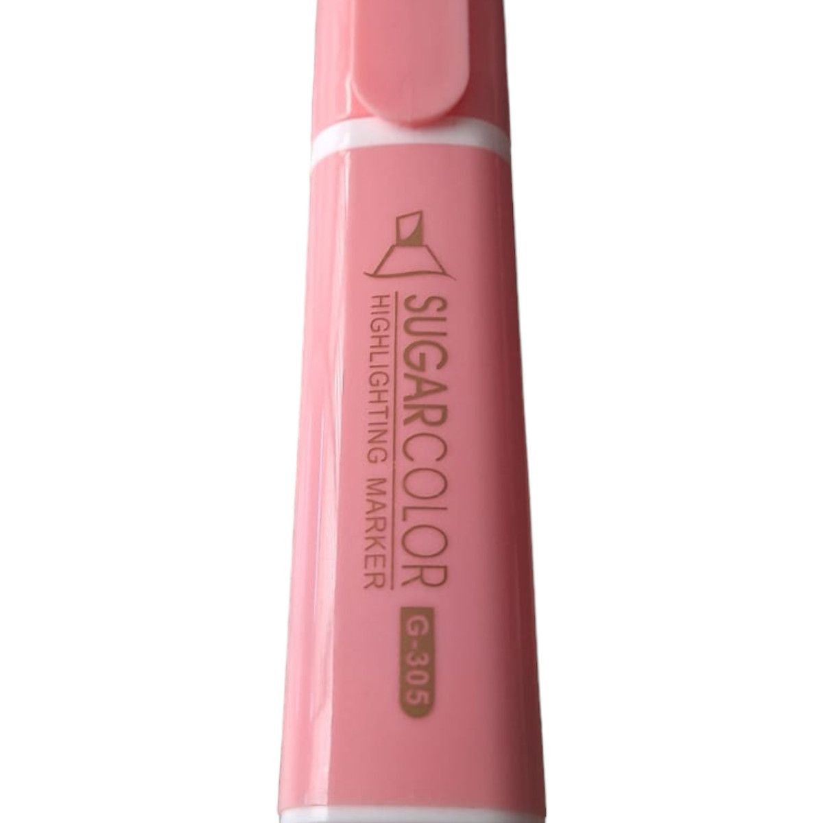 GENERICO - Destacador Rosado Pastel Punta Biselada