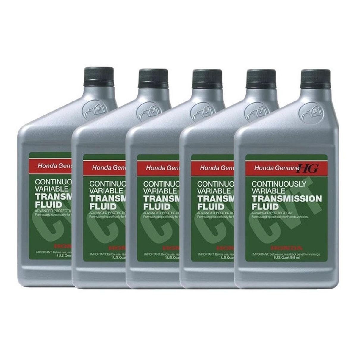 HONDA - Pack X5 Aceite Transmisión Cvt Honda 946ml 1era Generación