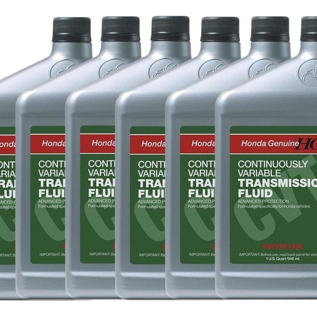 HONDA - Pack X6 Aceite Transmisión Cvt Honda 946ml 1era Generación