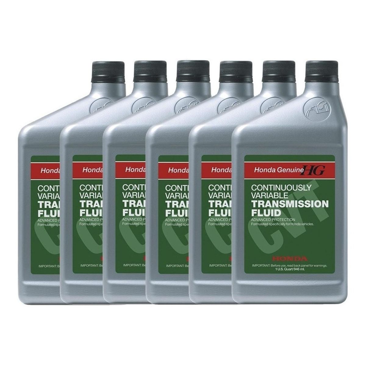 HONDA - Pack X6 Aceite Transmisión Cvt Honda 946ml 1era Generación