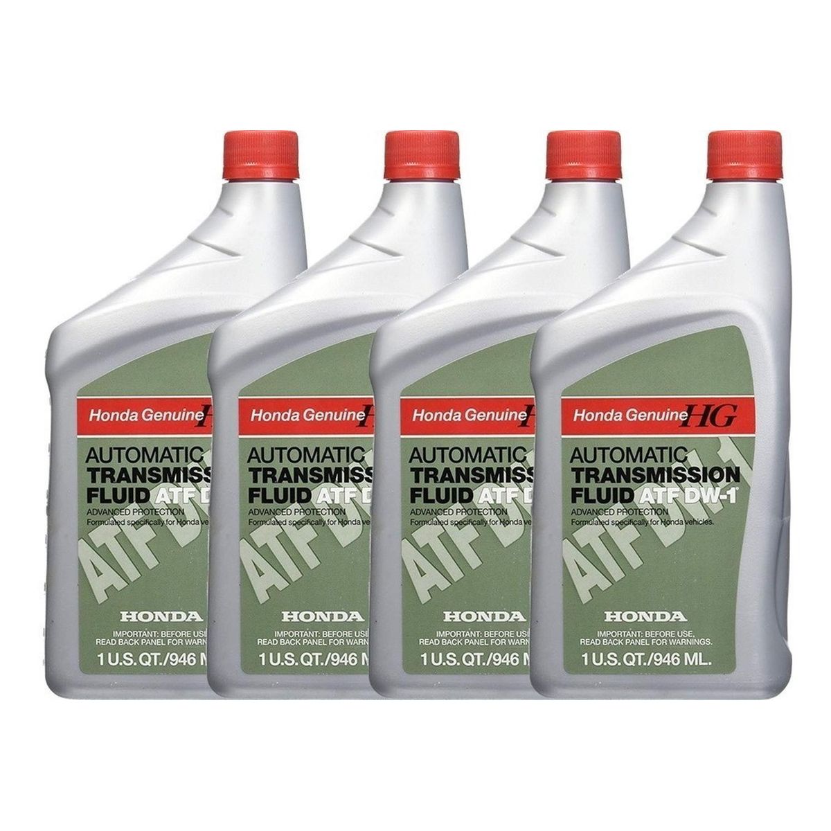 HONDA - Pack X4 Aceite Transmisión Automática Honda Original Atf Dw1