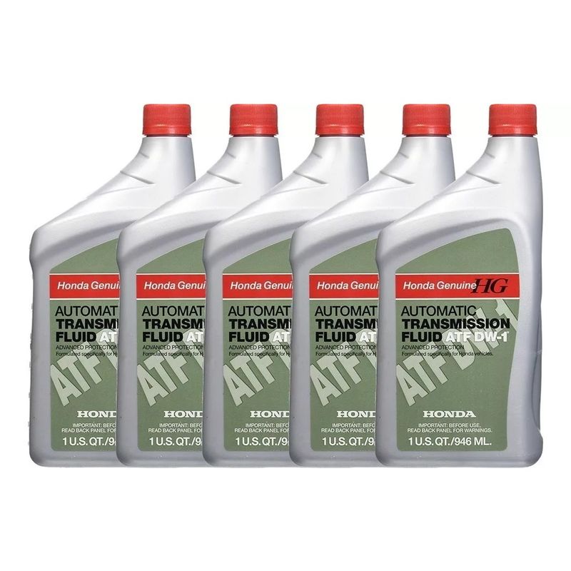 HONDA - Pack X5 Aceite Transmisión Automática Honda Original Atf Dw1