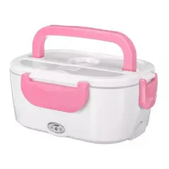NEW LINE - Lonchera Calentadora Electrica Hot Lunch 220v 2 En 1 Rosa
