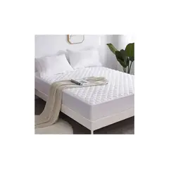 GENERICO - Cubre colchon acolchado 2 plazas