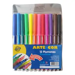GENERICO - Lapiz Scripto Caja 12 Colores Artecor