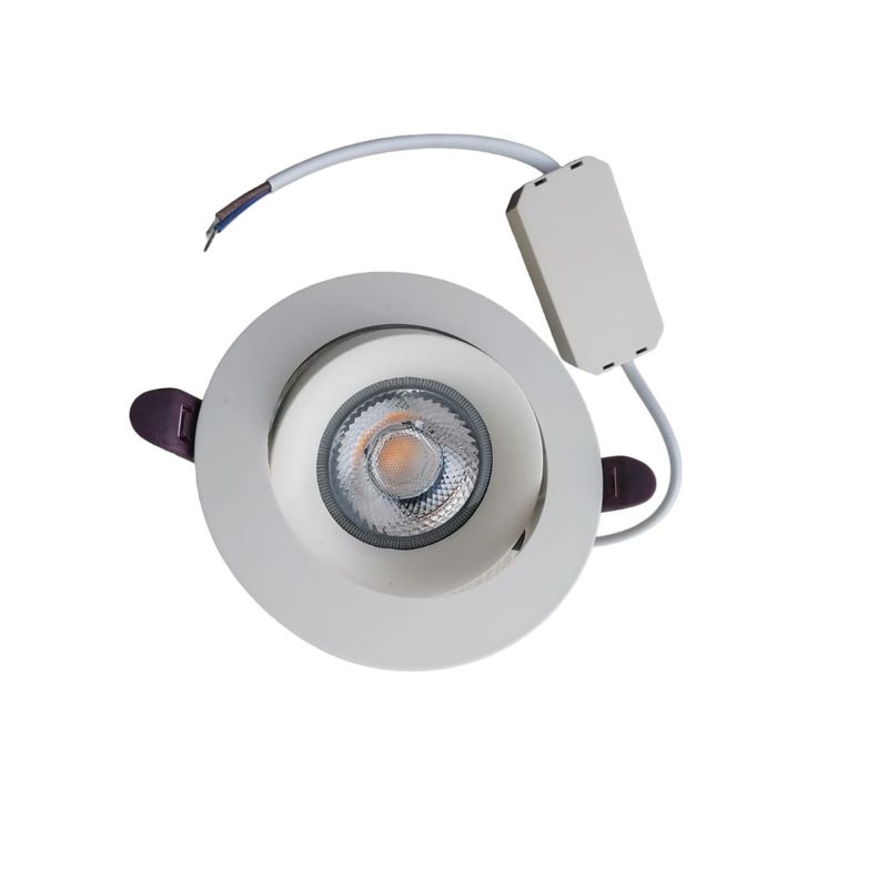 GENERICO - Foco Led Embutido Dirigible 12w Alta Eficiencia Luz Fria 6500K