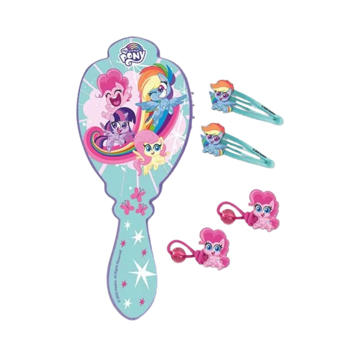 MY LITTLE PONY - SET CEPILLO Y PINCHES MY LITTLE PONY ACCESORIOS CABELLO
