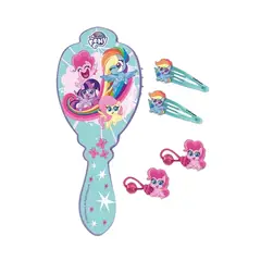 MY LITTLE PONY - SET CEPILLO Y PINCHES ACCESORIOS CABELLO