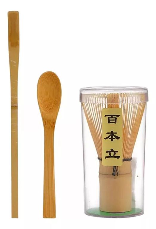 Batidor Revolvedor De Bambú Para Te Matcha Juego De Matcha