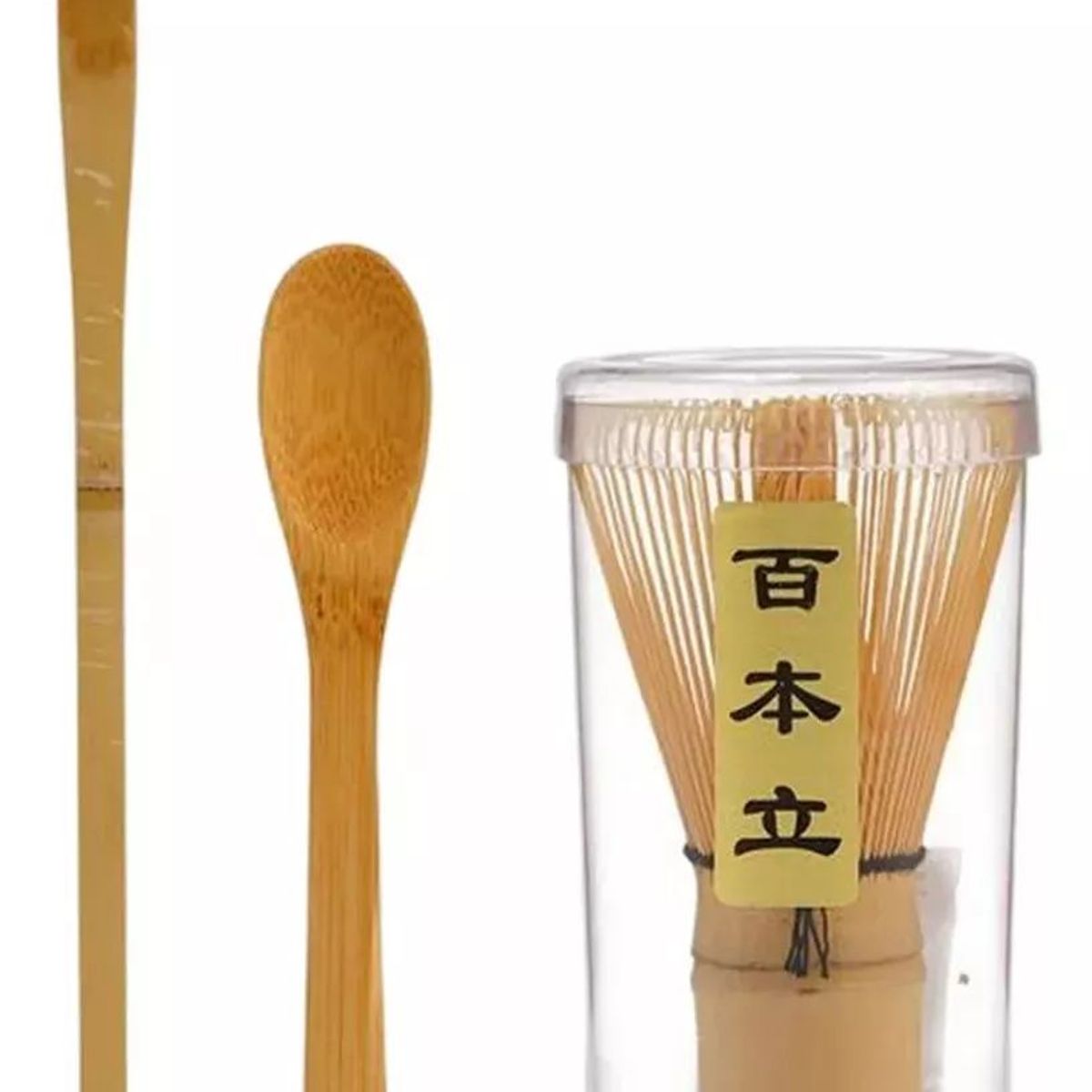 KUANGYE - Batidor  Revolvedor De Bambú Para Te Matcha Juego De Matcha