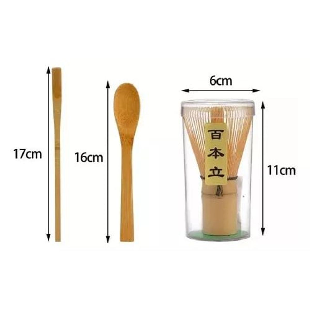 KUANGYE - Batidor  Revolvedor De Bambú Para Te Matcha Juego De Matcha