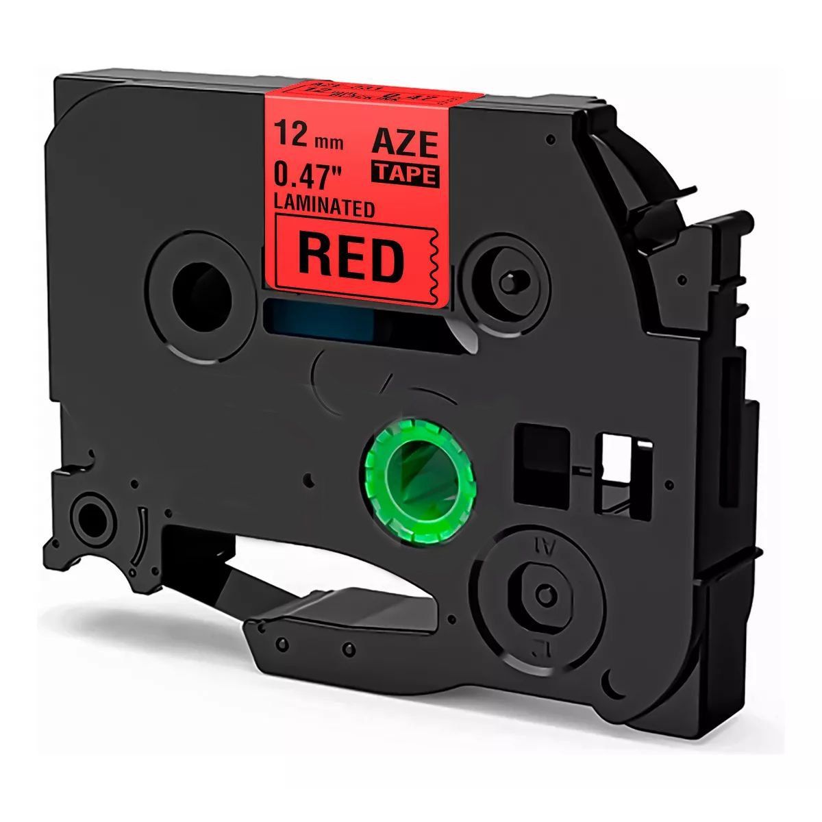 KUANGYE - Cinta Tze-431 Alternativa 12mmx8m Roja Letras Negras