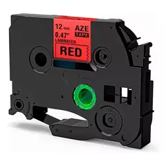 KUANGYE - Cinta Tze-431 Alternativa 12mmx8m Roja Letras Negras