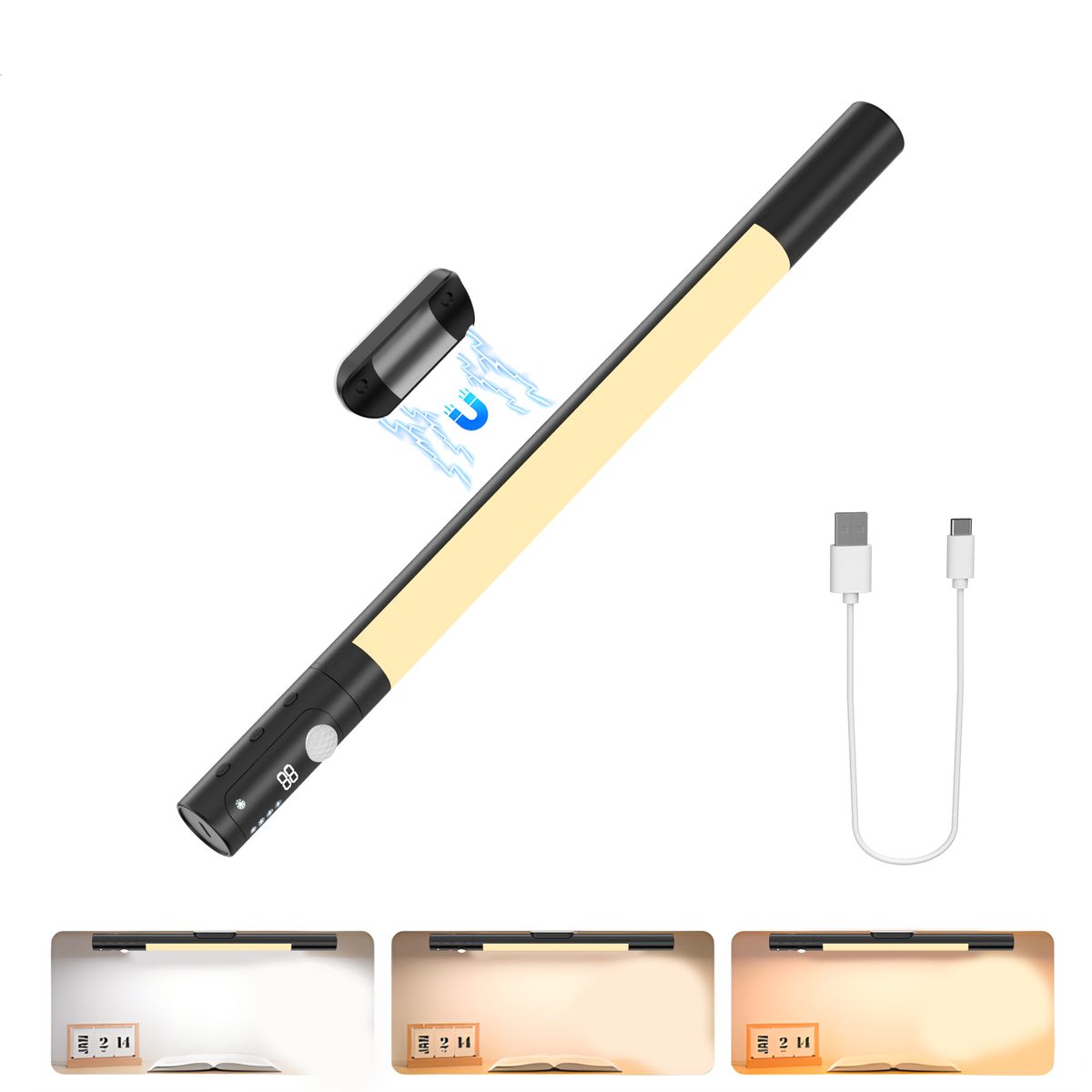 YAYKO - Luz Led Con Sensor  Barra Closet Baño Cocina