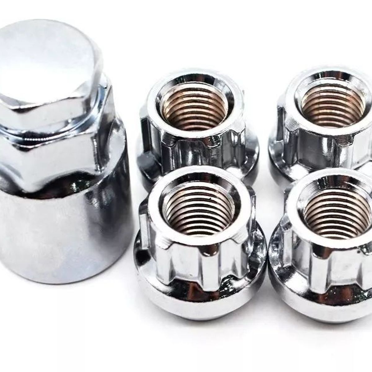 KUANGYE - Tuercas De Seguridad Y Bloqueo De Rueda Antirrobo 1.50 Mm