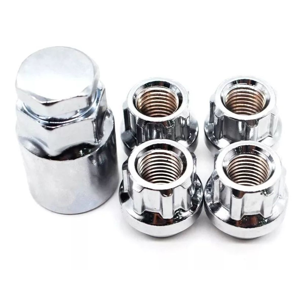 KUANGYE - Tuercas De Seguridad Y Bloqueo De Rueda Antirrobo 1.50 Mm