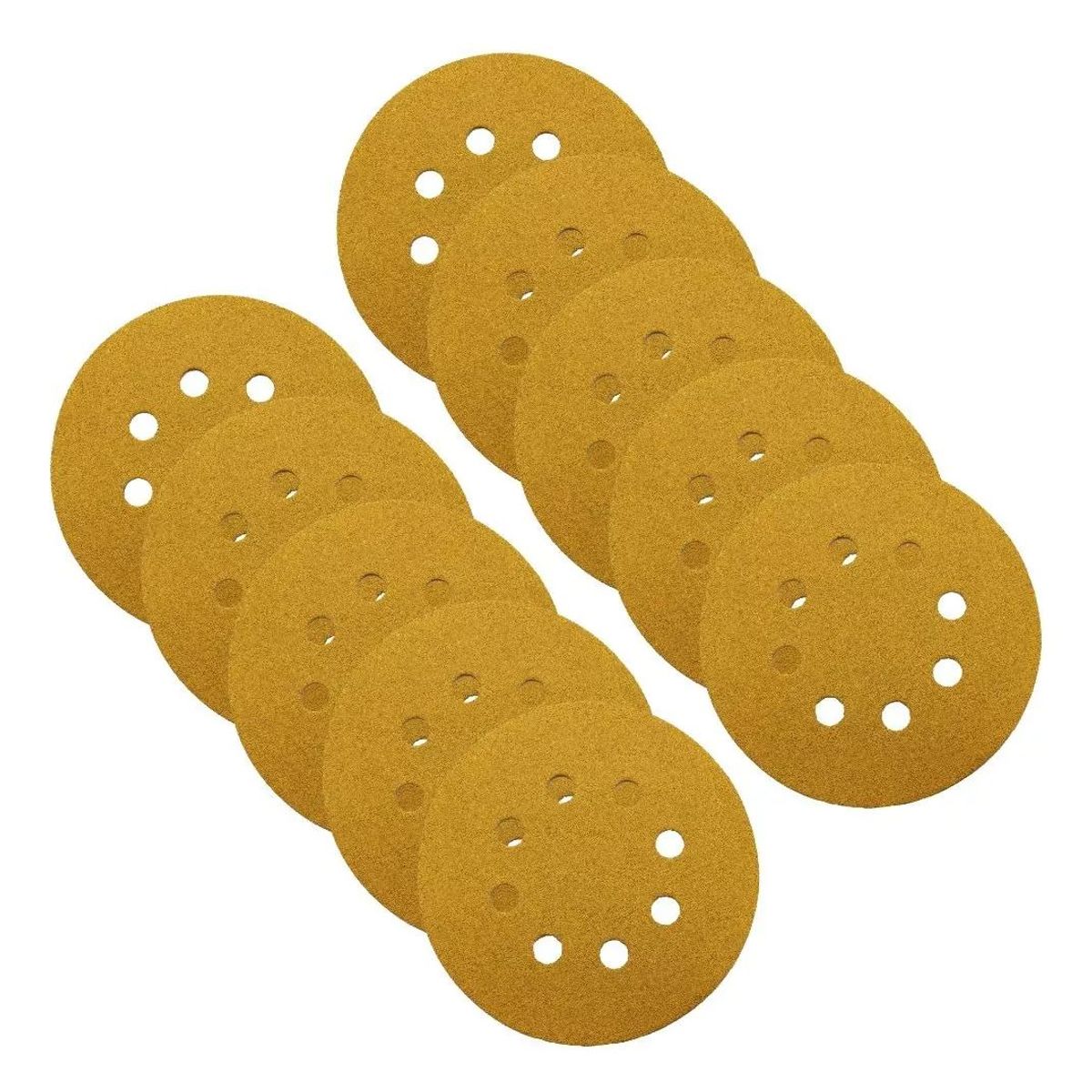 KUANGYE - Disco Lija Con Velcro Lijadora 225mm Grano 100 10 Unidades