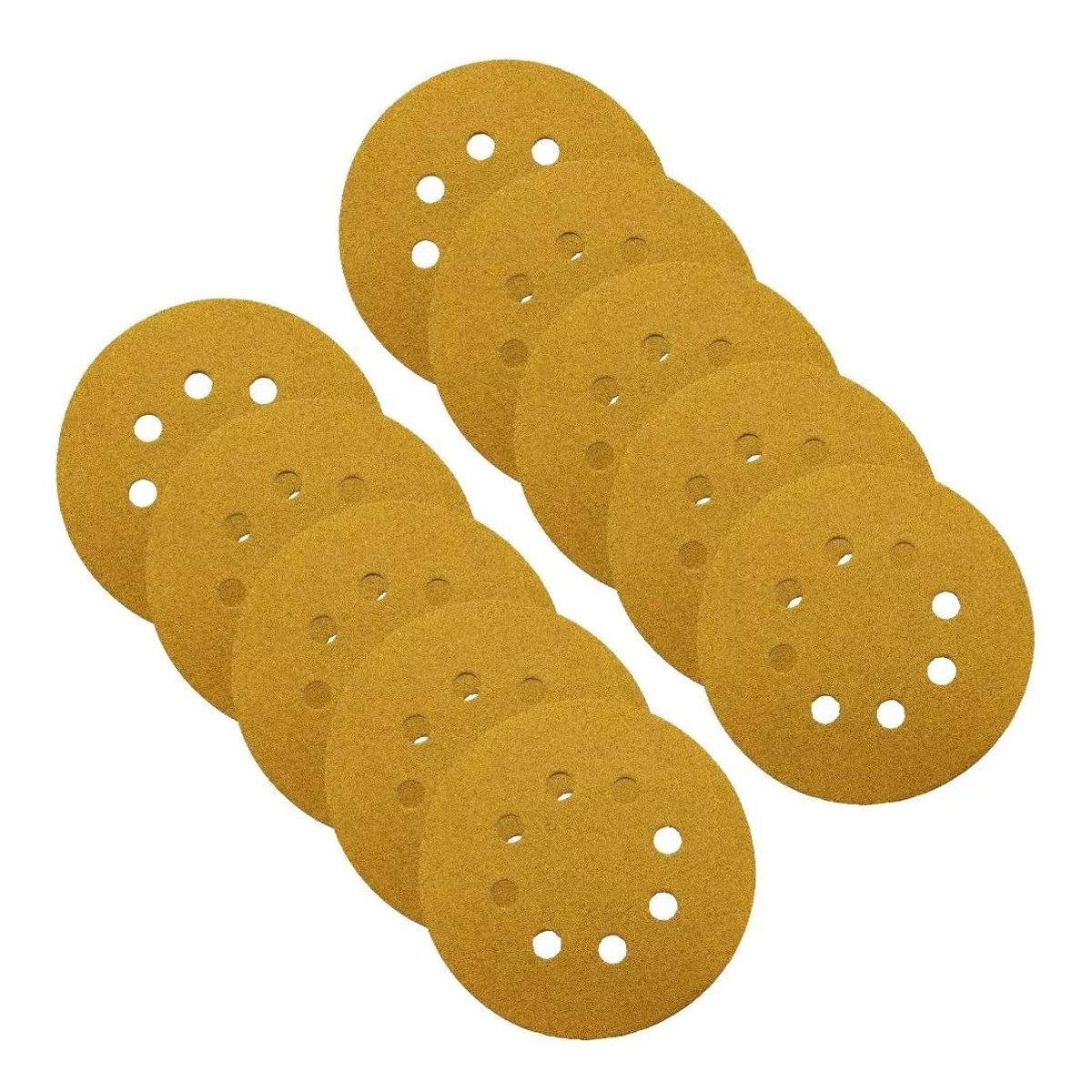 KUANGYE - Disco Lija Con Velcro Lijadora 225mm Grano 100 10 Unidades