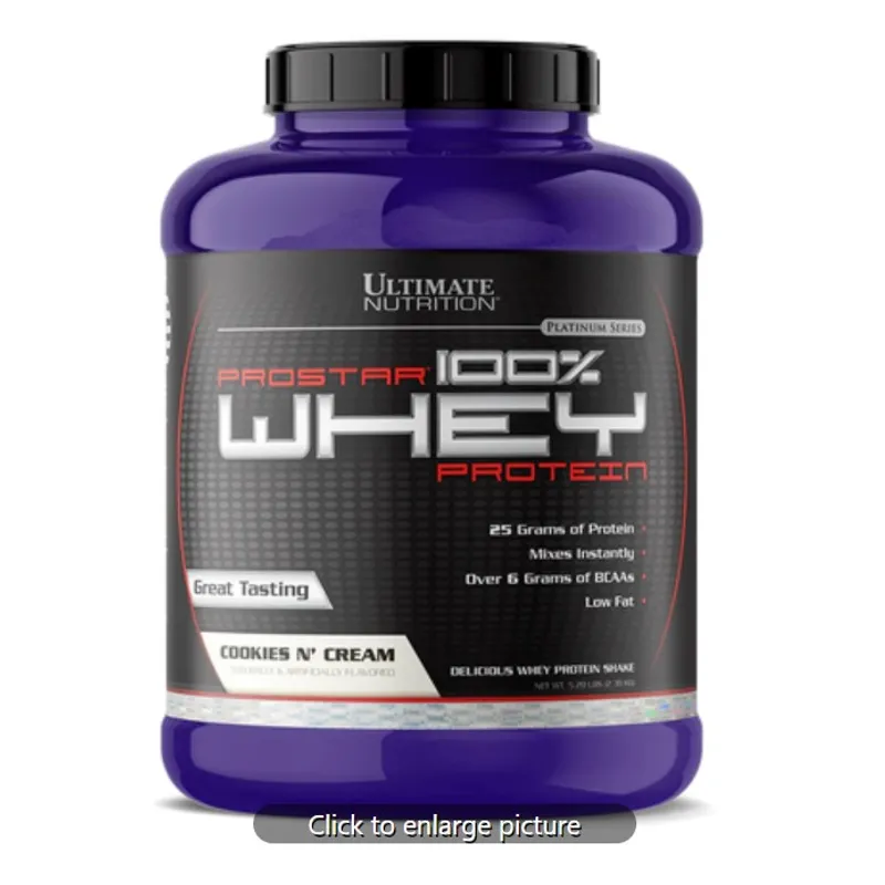 ULTIMATE NUTRITION - Prostar 100% Whey 5 lb - Vainilla