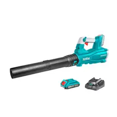 TOTAL TOOLS - Soplador 20v Brushless + 2 Batería 2amp + Cargador TOTAL