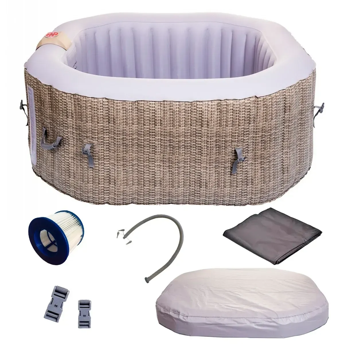 SUNSHINE - Jacuzzi  Luxury 125 Rattan 4 personas
