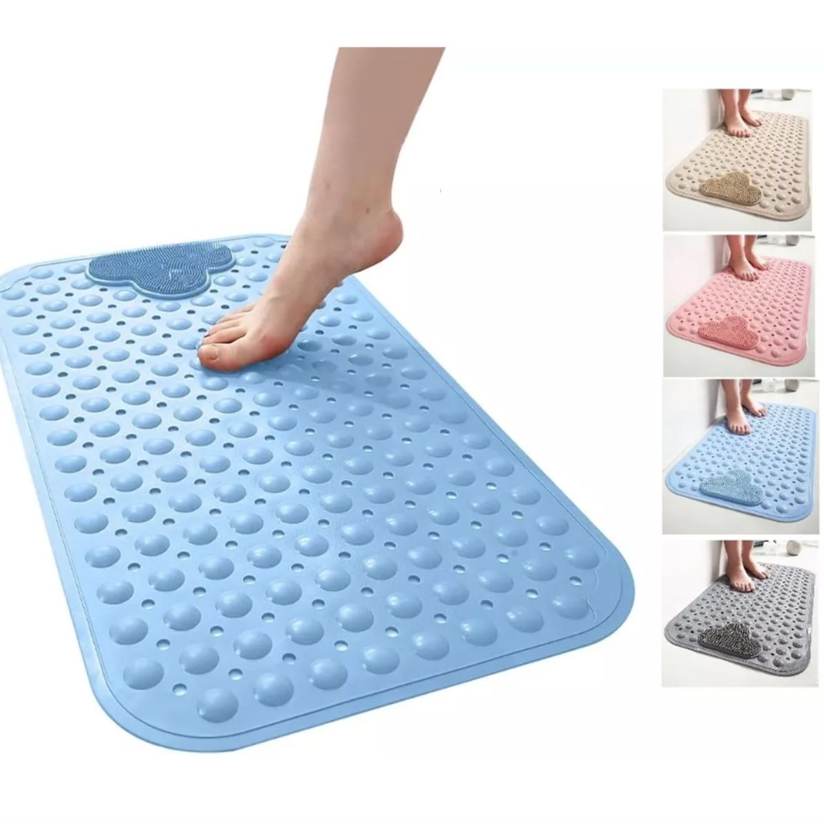 GENERICO - Piso De Goma Antideslizante Tina Ducha Alfombra Bañera
