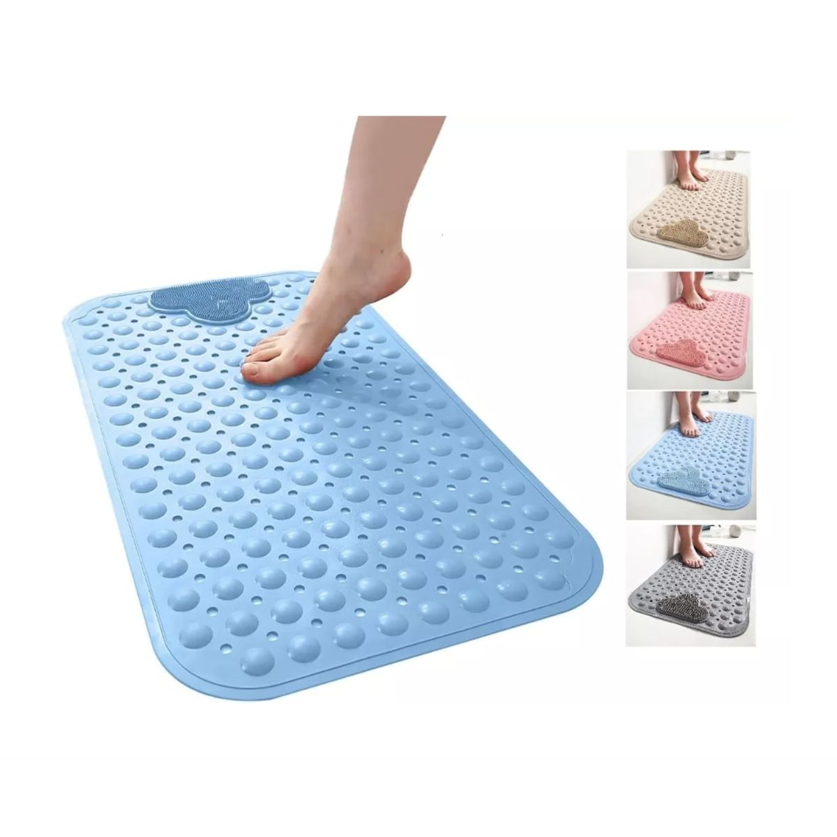 GENERICO - Piso De Goma Antideslizante Tina Ducha Alfombra Bañera
