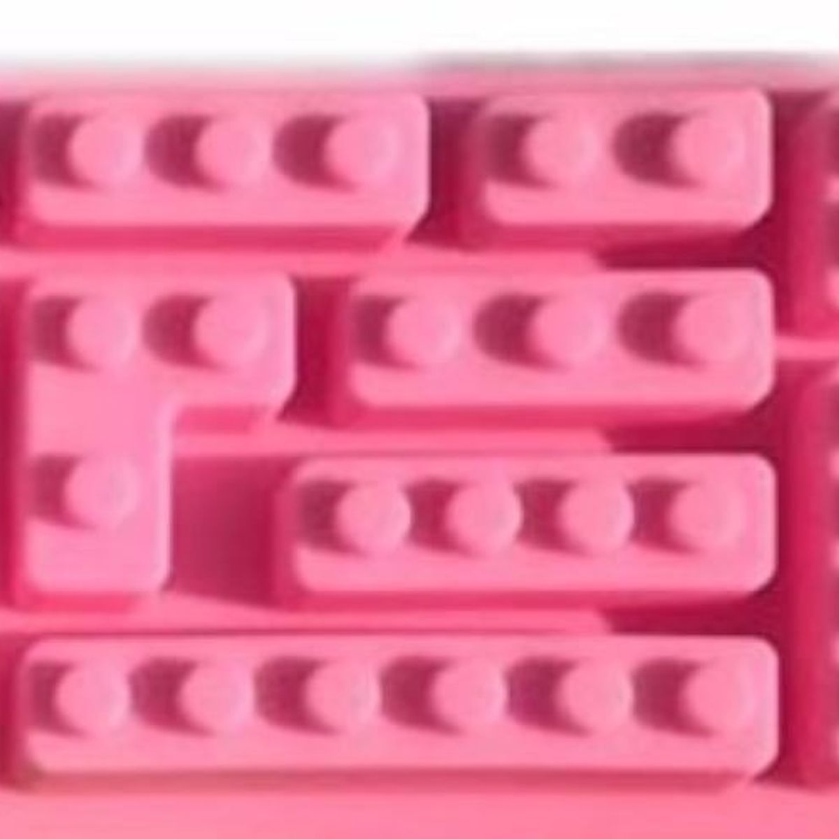 GENERICO - Molde De Silicona 10 Bloques Formas Variadas De Lego