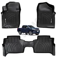 MATSUMOTO - Set Pisos Rigidos Tipo Bandeja Nissan NP300 2016-2021
