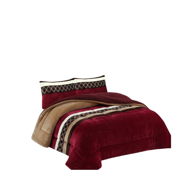 GENERICO - Cobertor Plush De Invierno King Con Chiporro De Diseños
