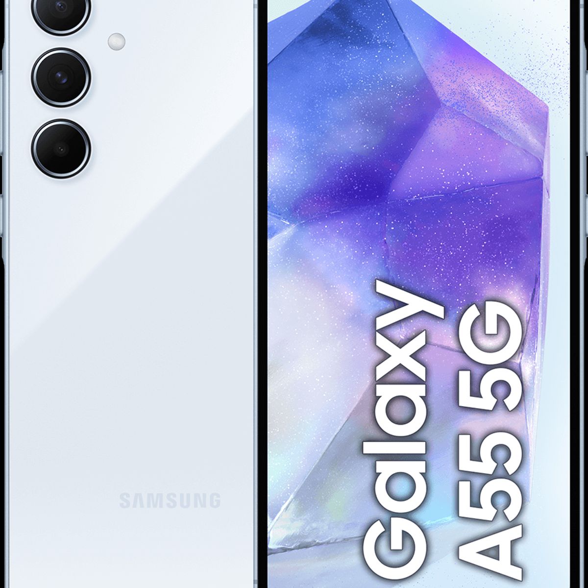 SAMSUNG - Samsung Galaxy A55 5g Awesome Iceblue 8gb Ram 128gb
