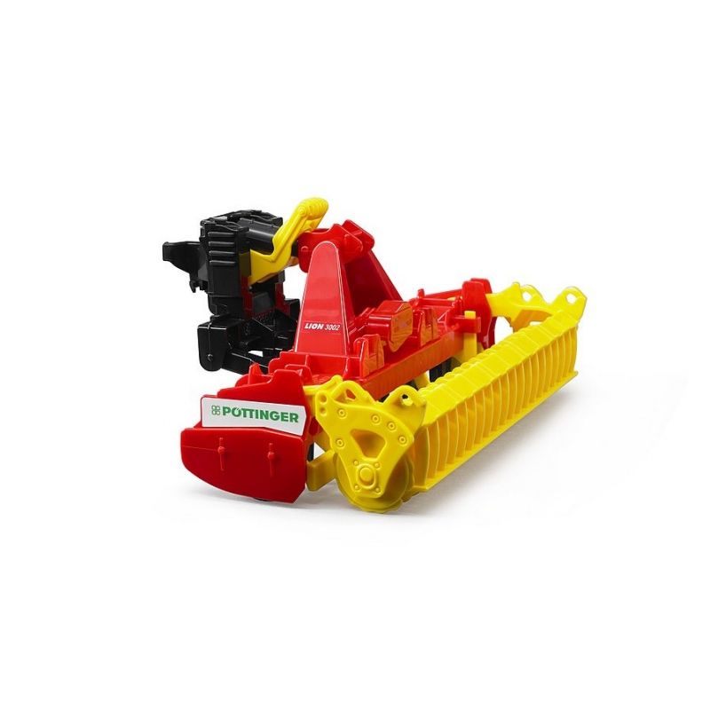 BRUDER - BRUDER 02346 ACCESSORIES POTTINGER LION 3002 ROTARY HARROW