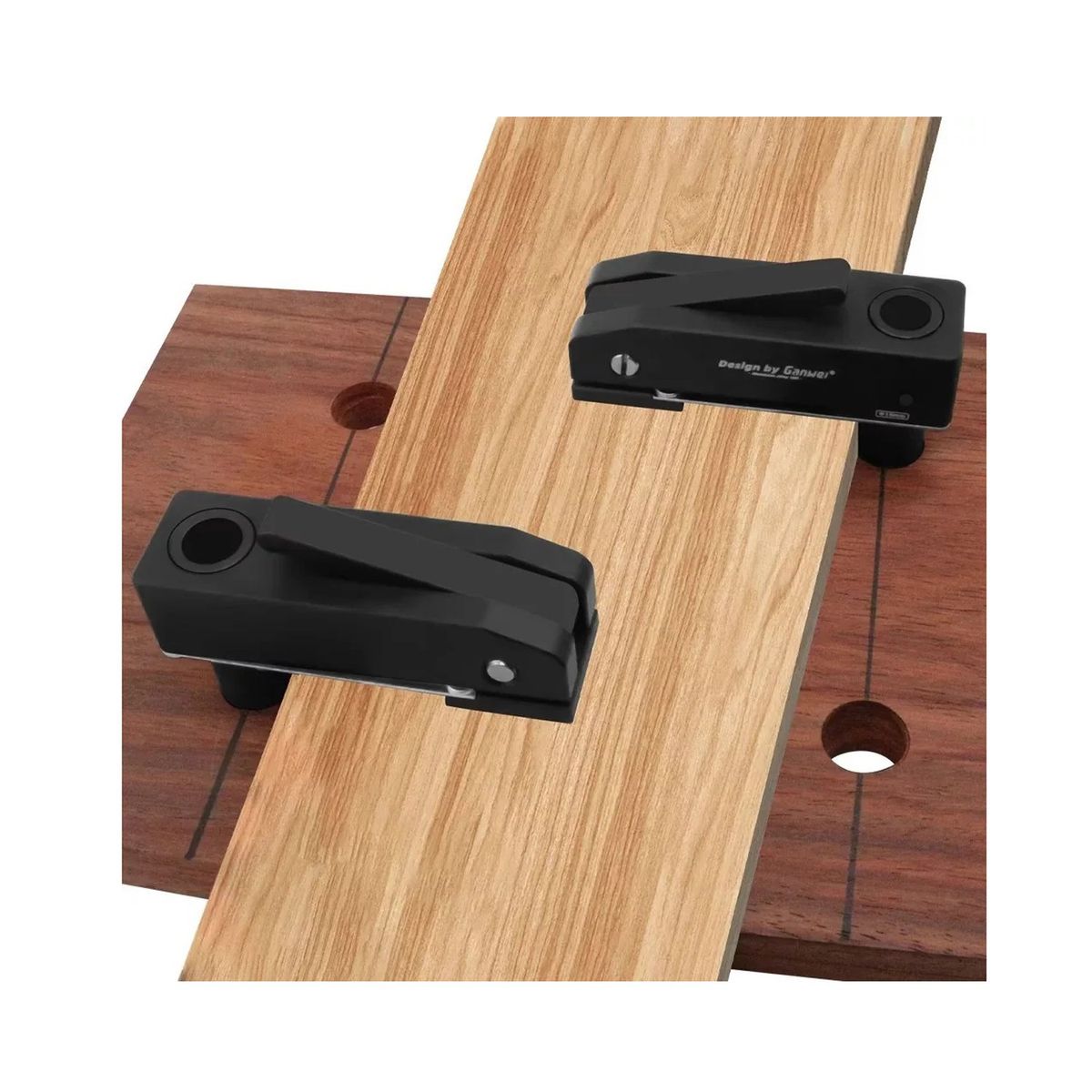 GENERICO - Pack 2 Prensa Banco Tornillo Liberación Rápida Carpintería