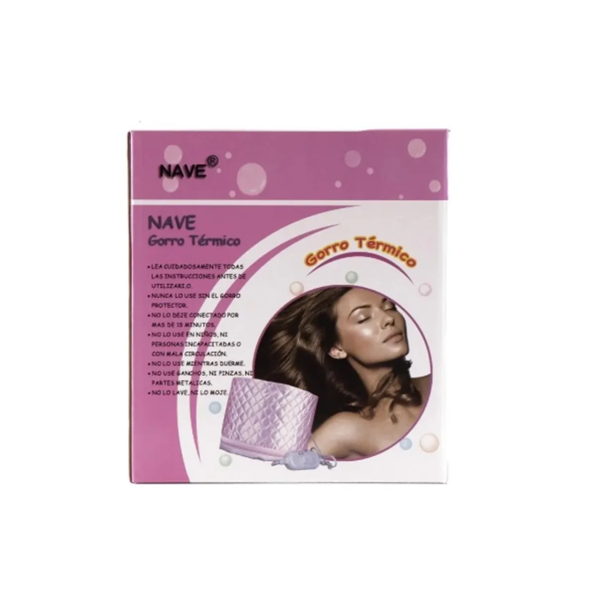 GENERICO - NAVE® Gorro Termico Electrico con Regulador de Temperatura