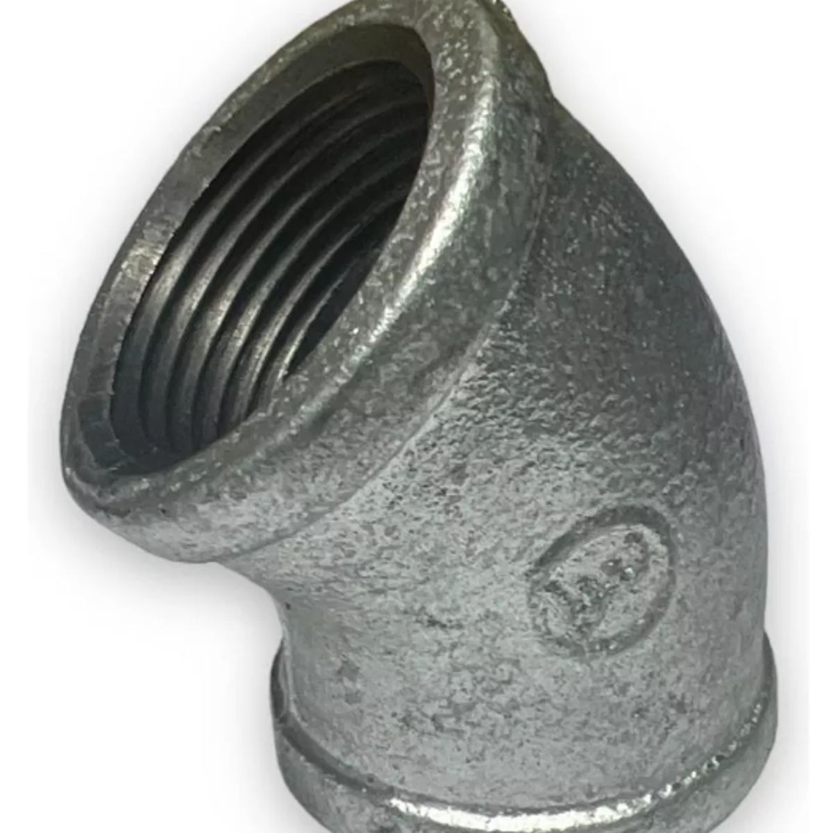 GENERICO - Codo Galvanizado 1 Pulgada 45 Grados