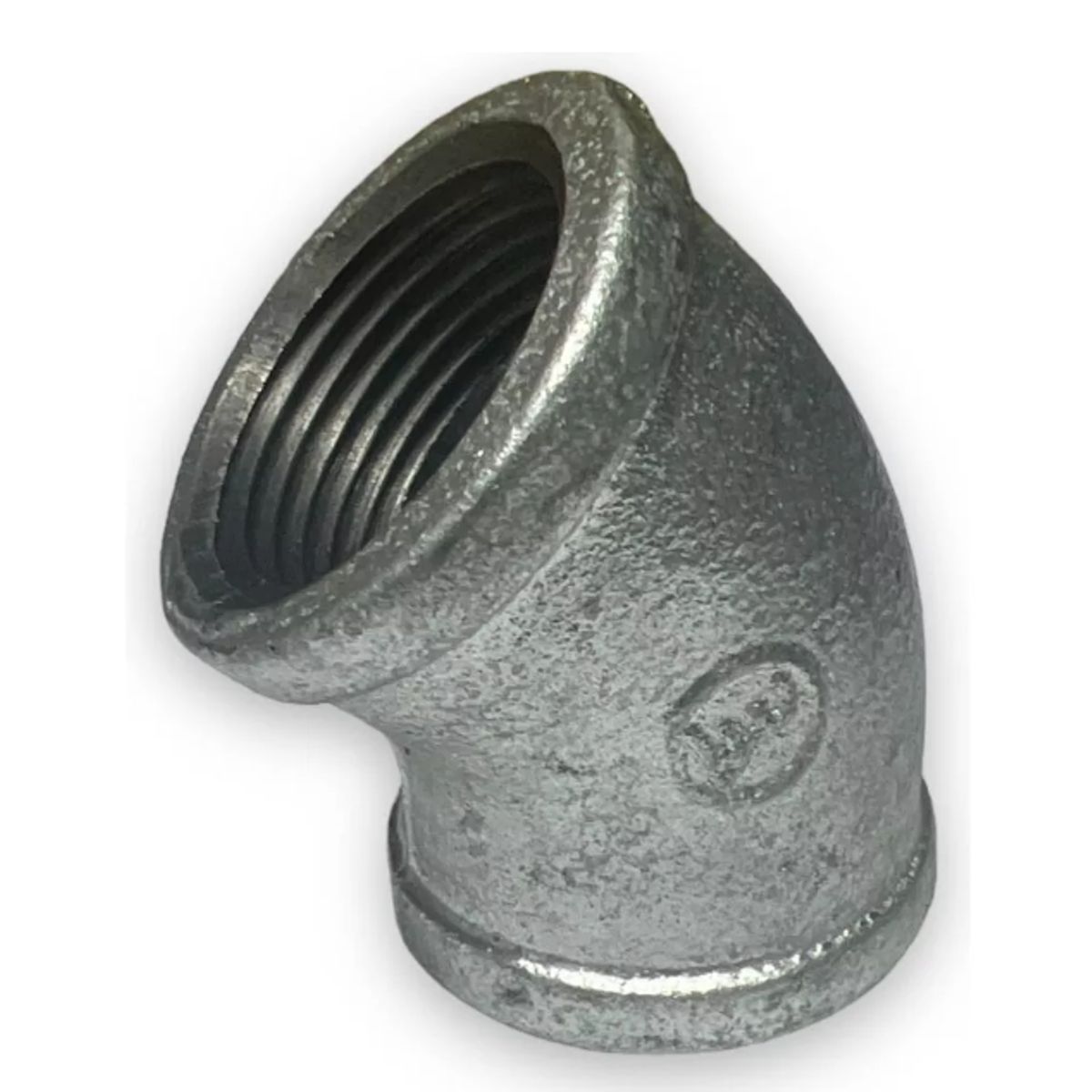 GENERICO - Codo Galvanizado 1 Pulgada 45 Grados