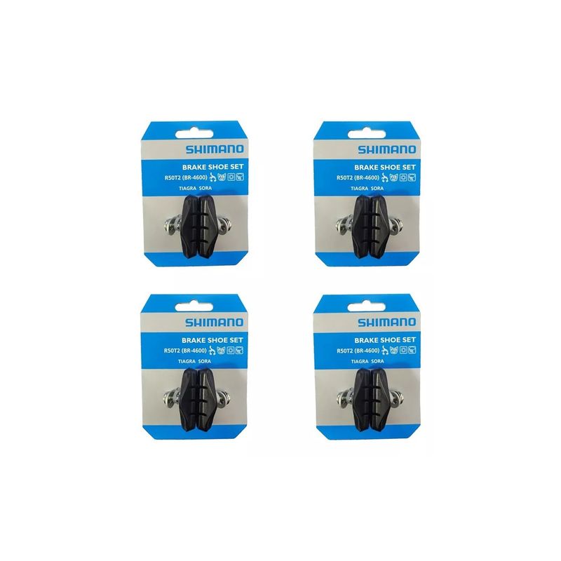 SHIMANO - Pack 4 Patín De Freno Shimano R50t2 (br-4600)