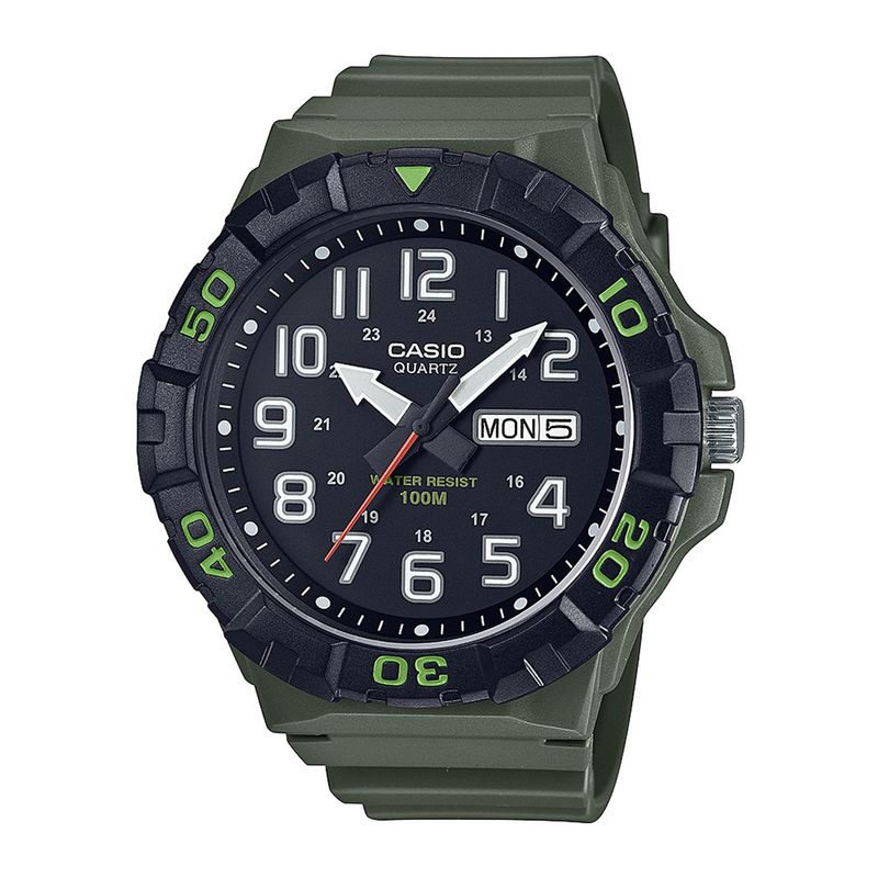 CASIO - Reloj CASIO MRW-210H-3AVDF Resina Hombre Verde